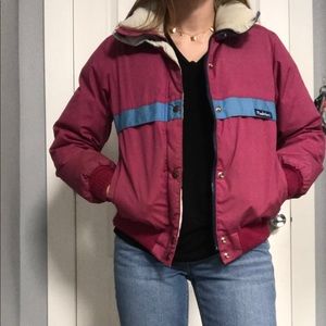 Vintage 80s Powderhorn Down Ski Jacket